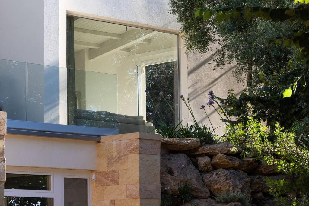 Modern villa with heated pool and sauna