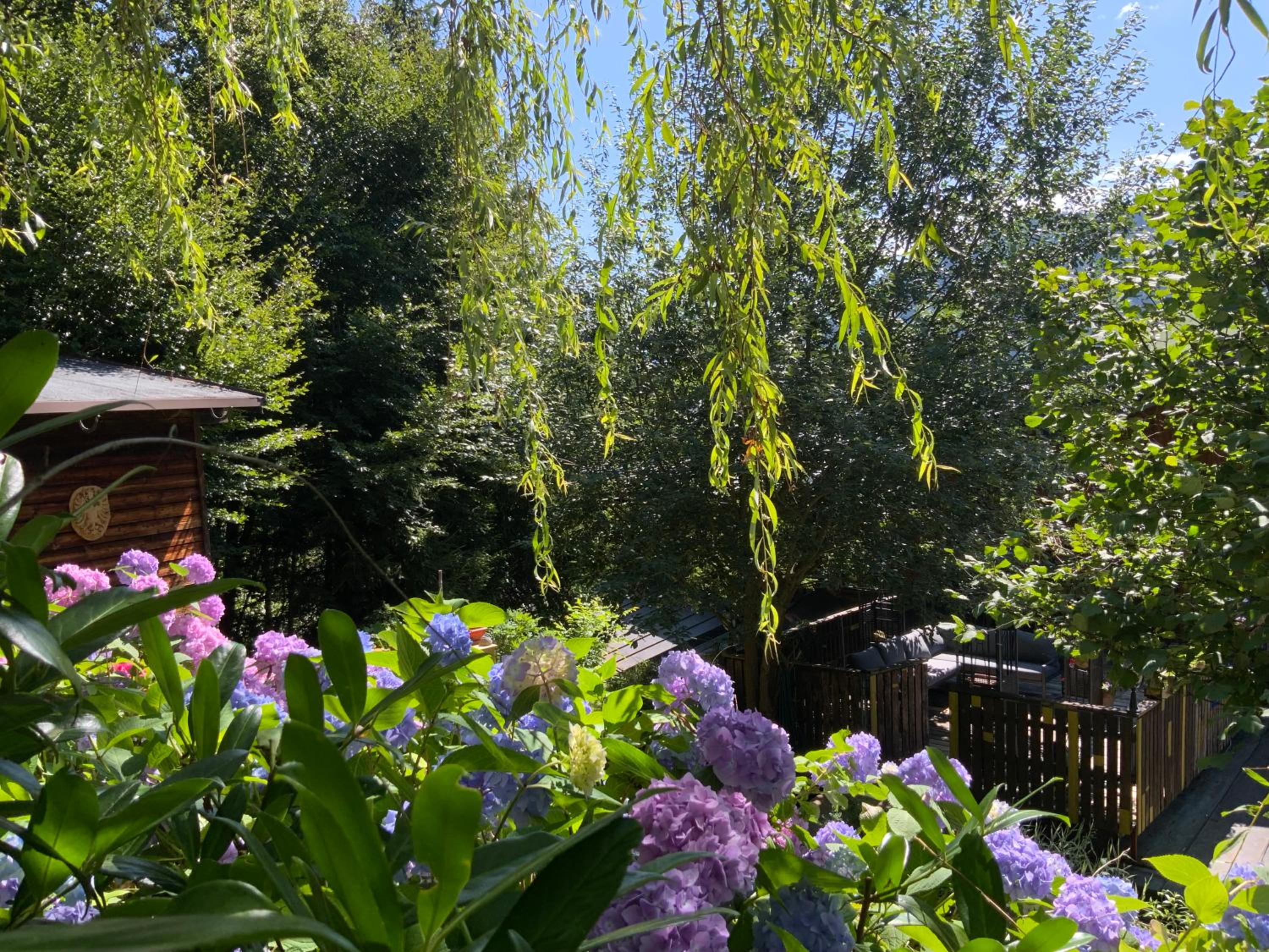 *Panorama Chalet Sonnberg* Gartensauna Balkon Dachterrasse