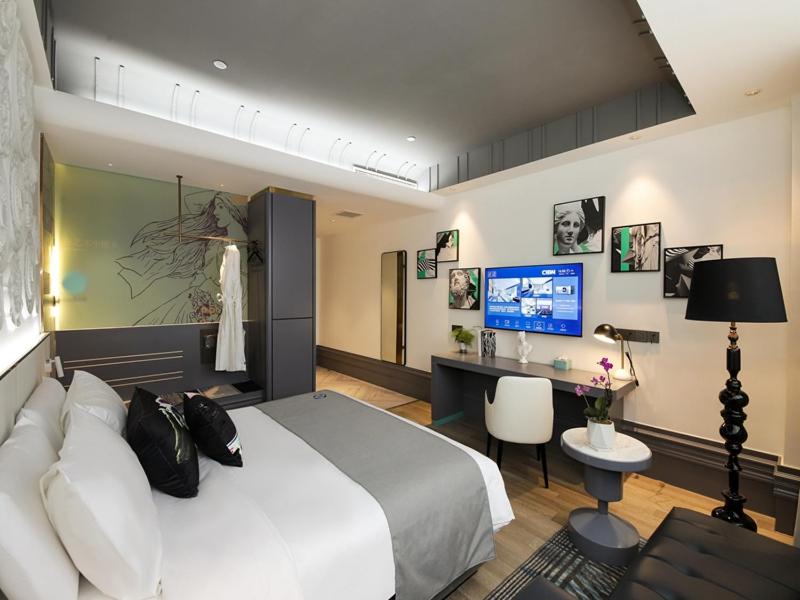 LanOu Hotel Taikoo Li Night Market Kuqa City