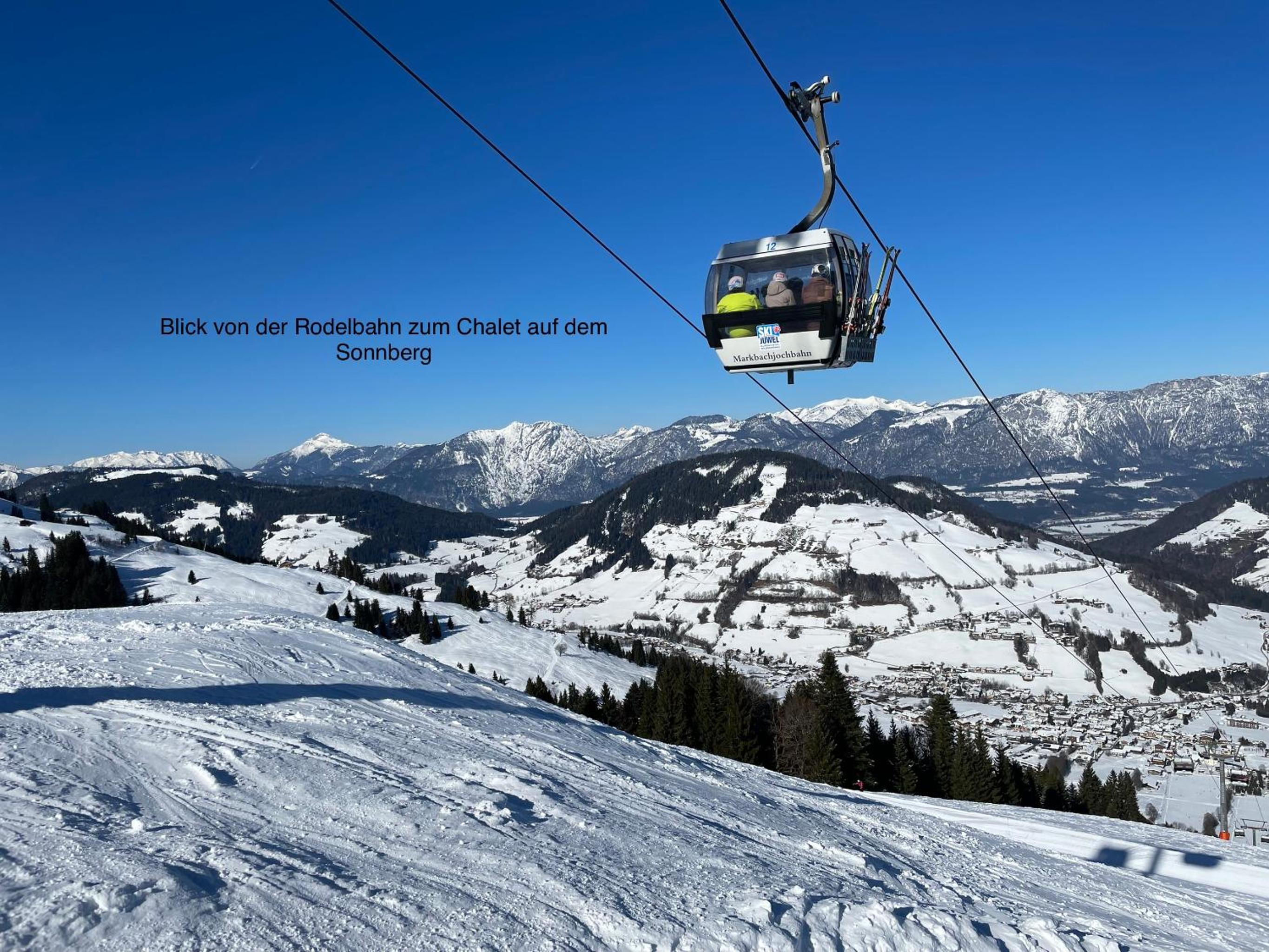 *Panorama Chalet Sonnberg* Gartensauna Balkon Dachterrasse