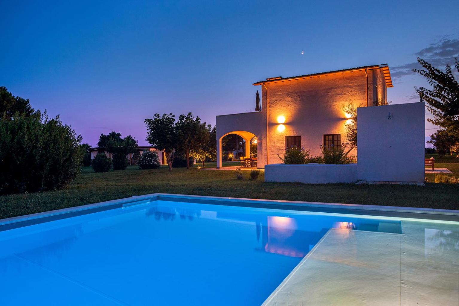 Il Podere Bianco Farmhouse view 2