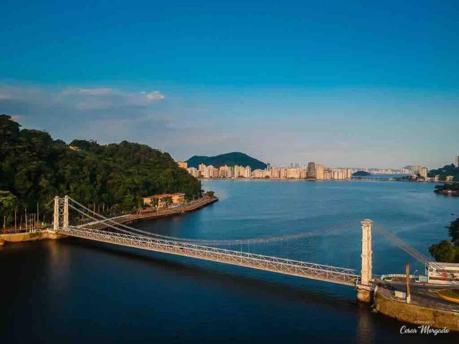 Flat á Beira-mar no Itararé em SV.
