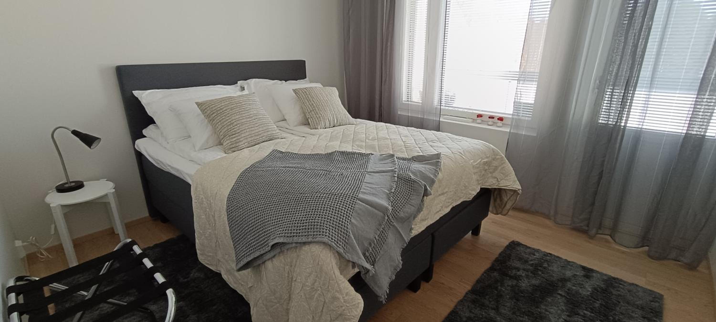 Kodikas huoneisto, oma sauna, ilmainen pysäköinti