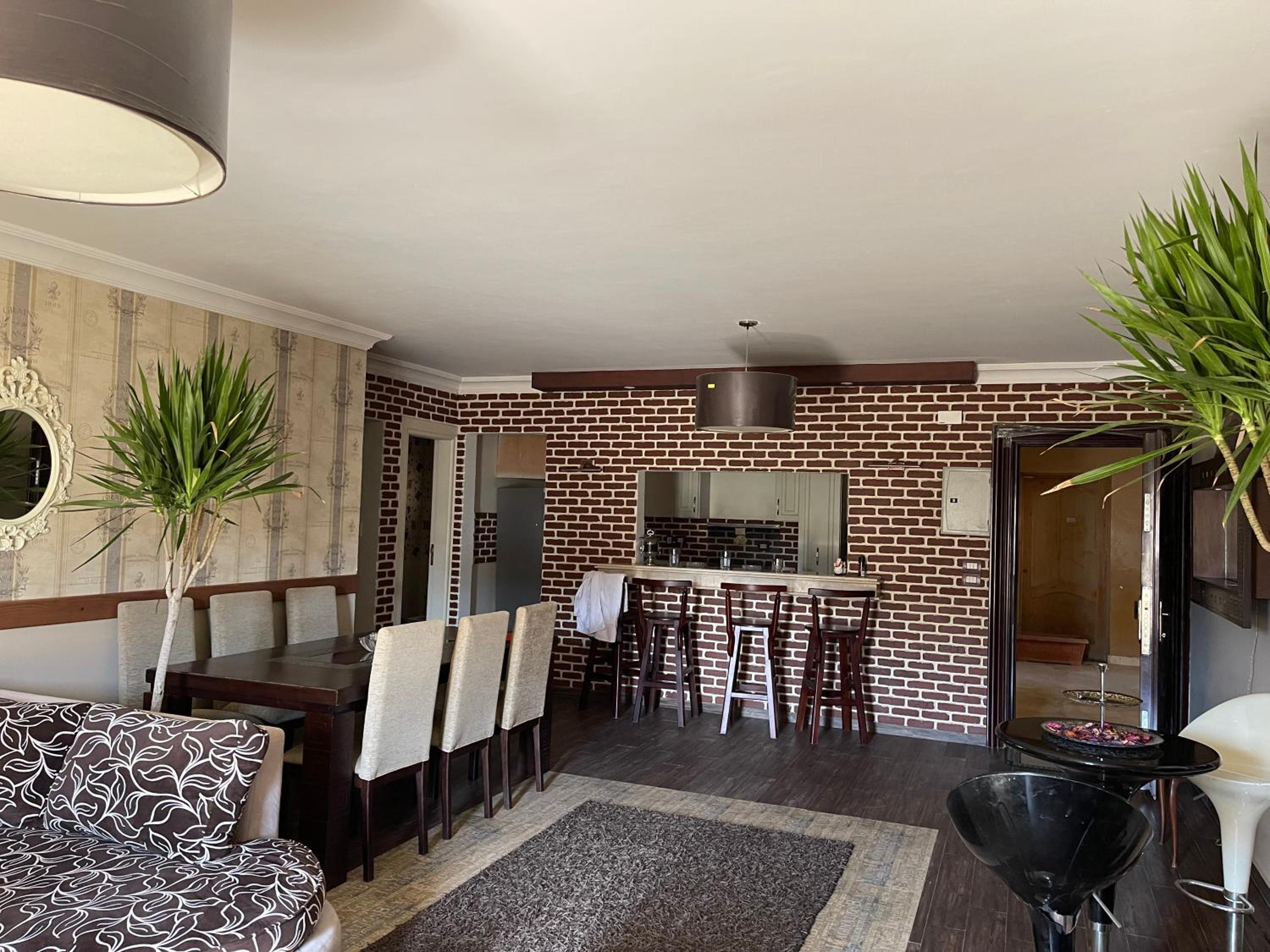 Luxurious apartment in private compound, in new cairo