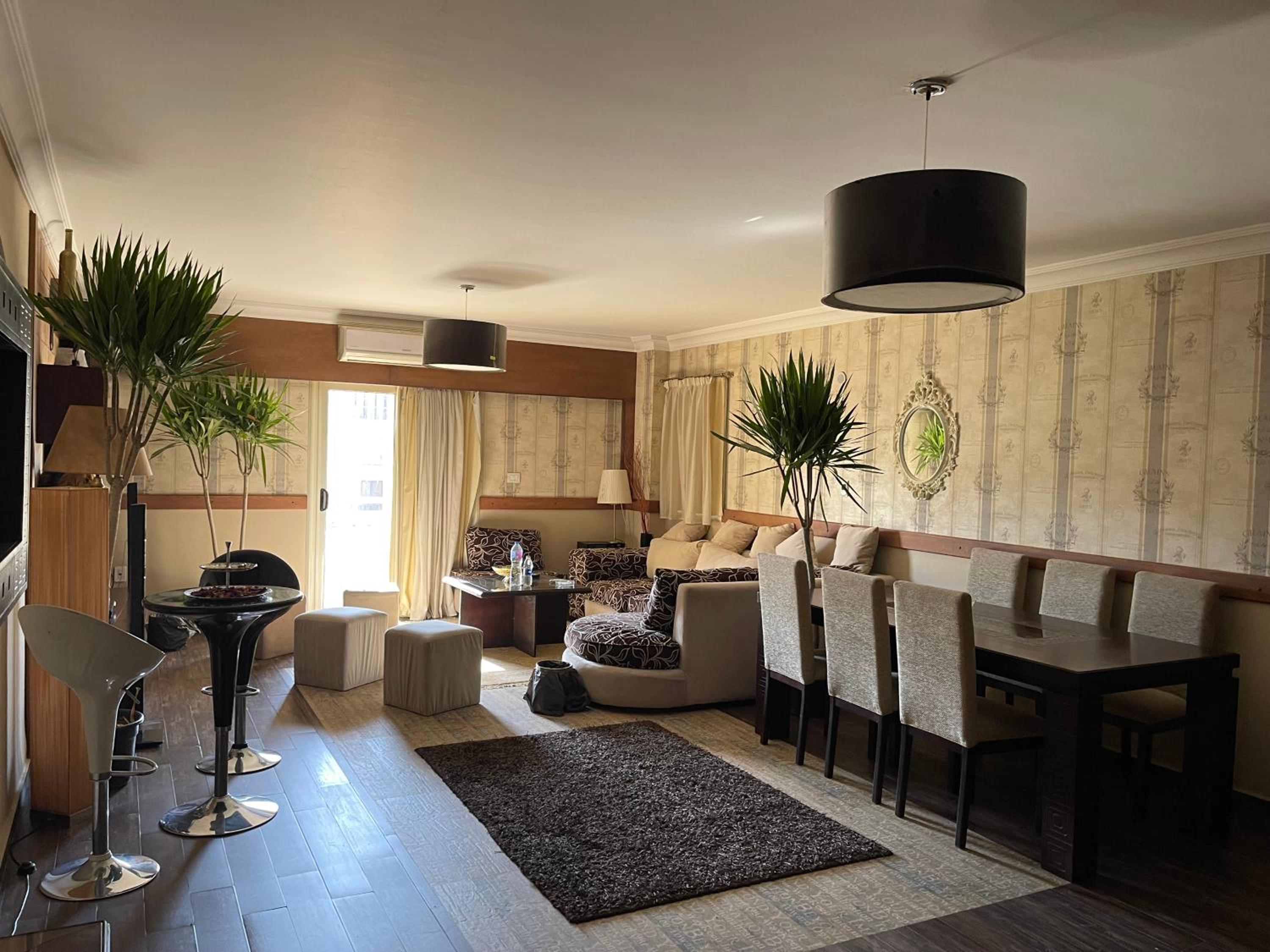 Luxurious apartment in private compound, in new cairo