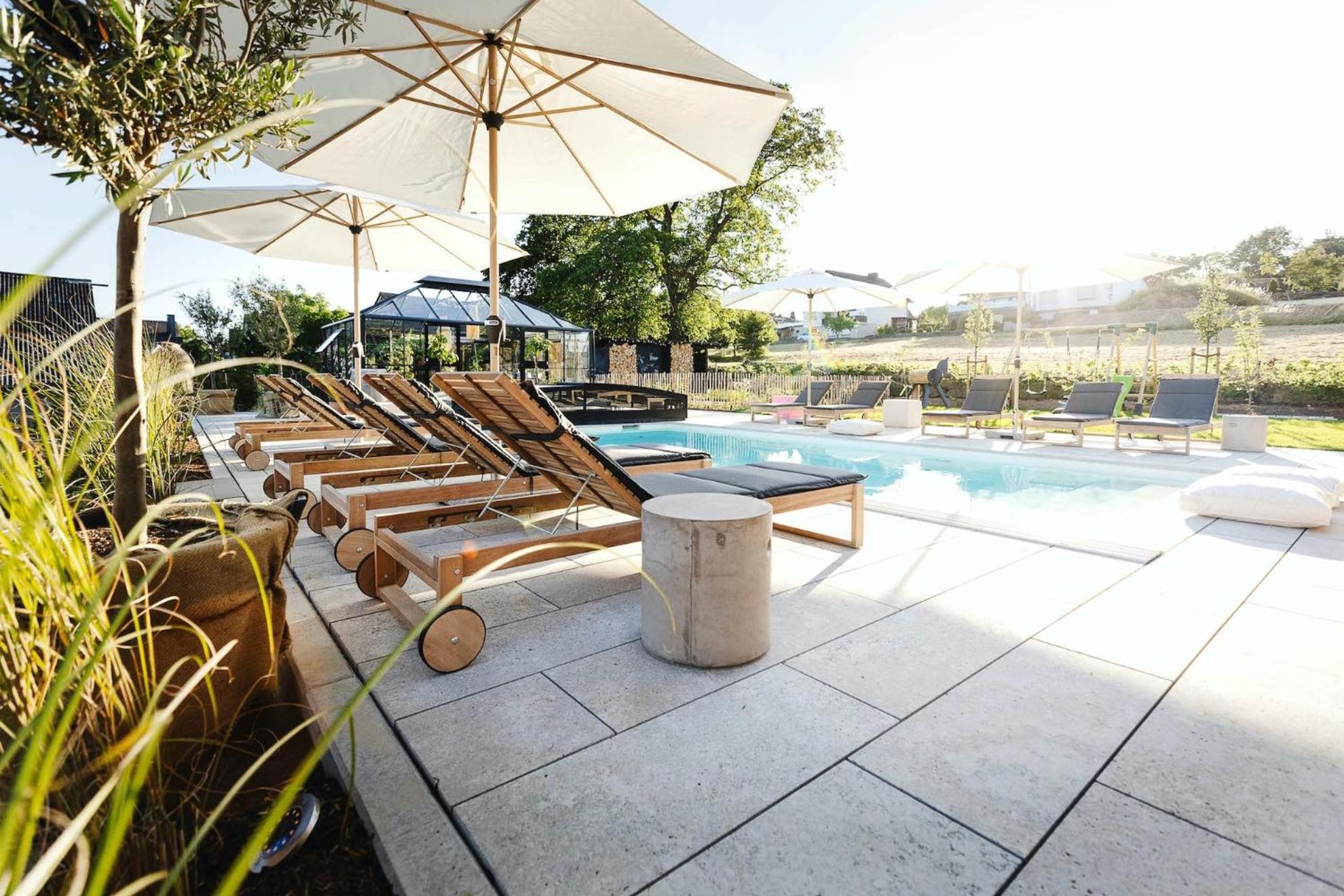 Das Farmhaus - Premium Ferienhaus - Auf den Moselhöhen - Pool, Sauna, Kino, Garten