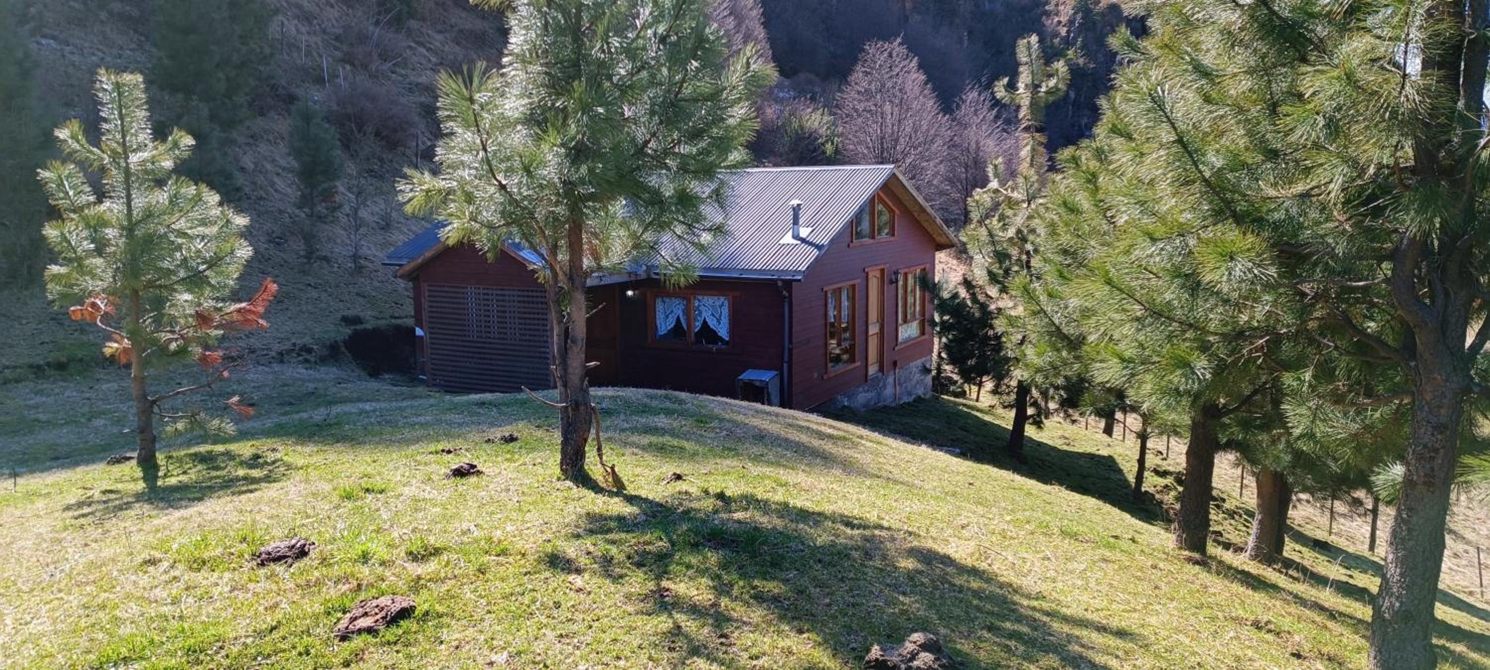 Tierras Altas de la Patagonia- Cabaña mediana con acceso al lago