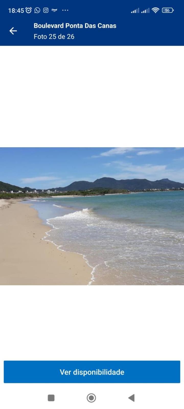 Ape frente praia Ponta das Canas/3min Canasvieiras