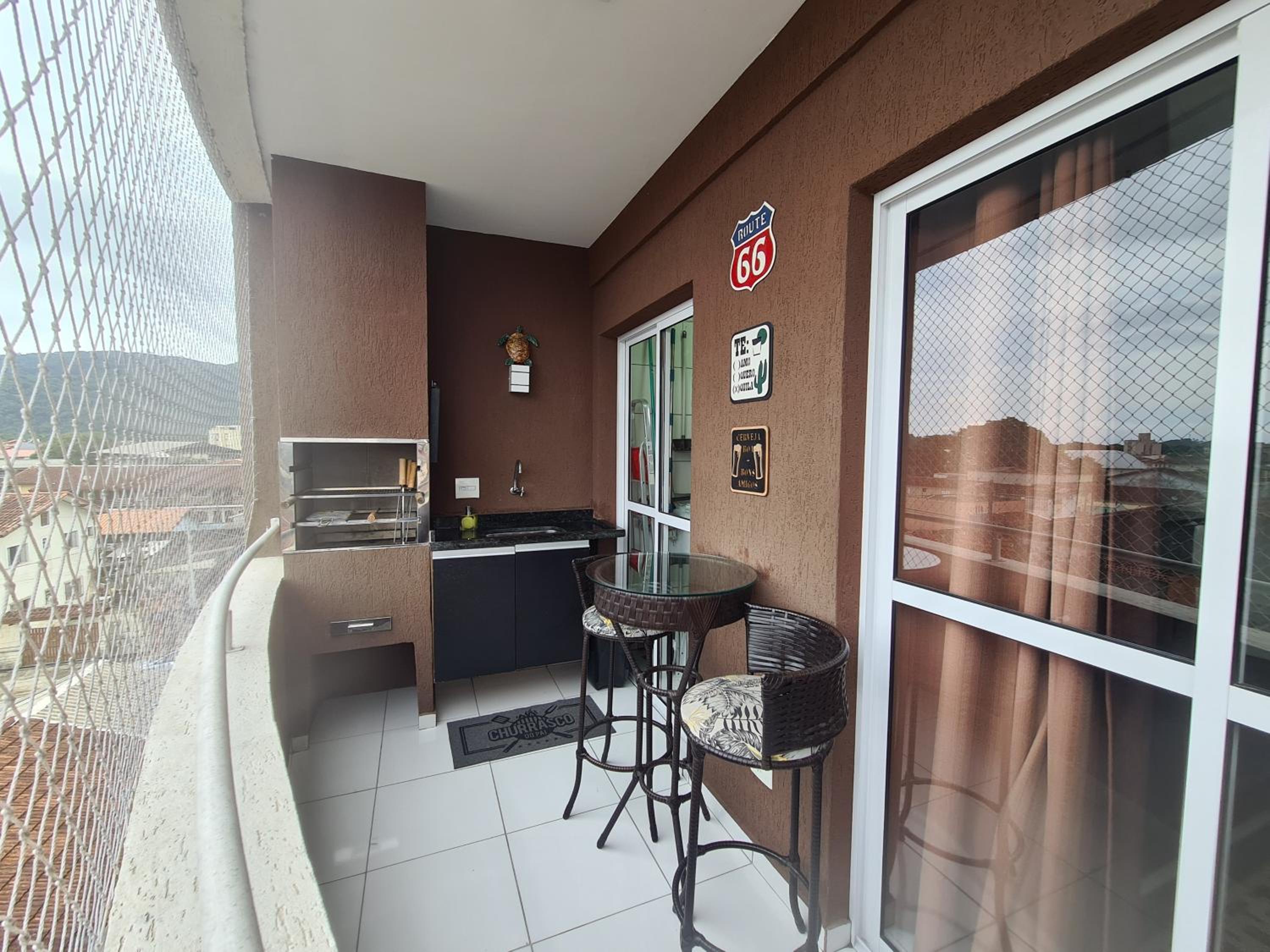 Apartamento Novo Ubatuba com varanda Gourmet - próximo Praia do Tenório e Praia Grande