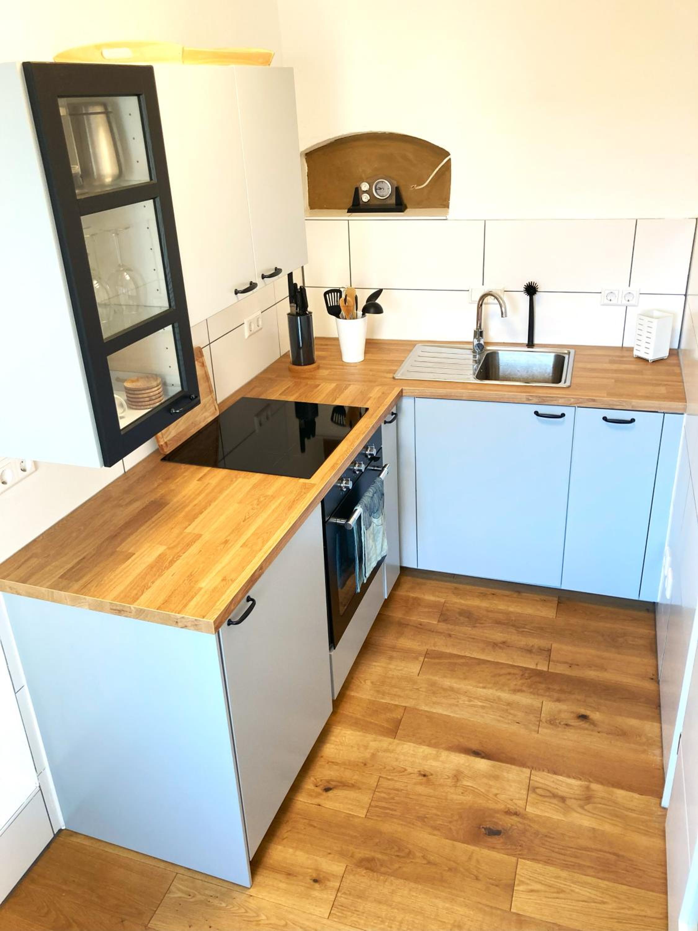 Lehmhäuschen mit Sauna