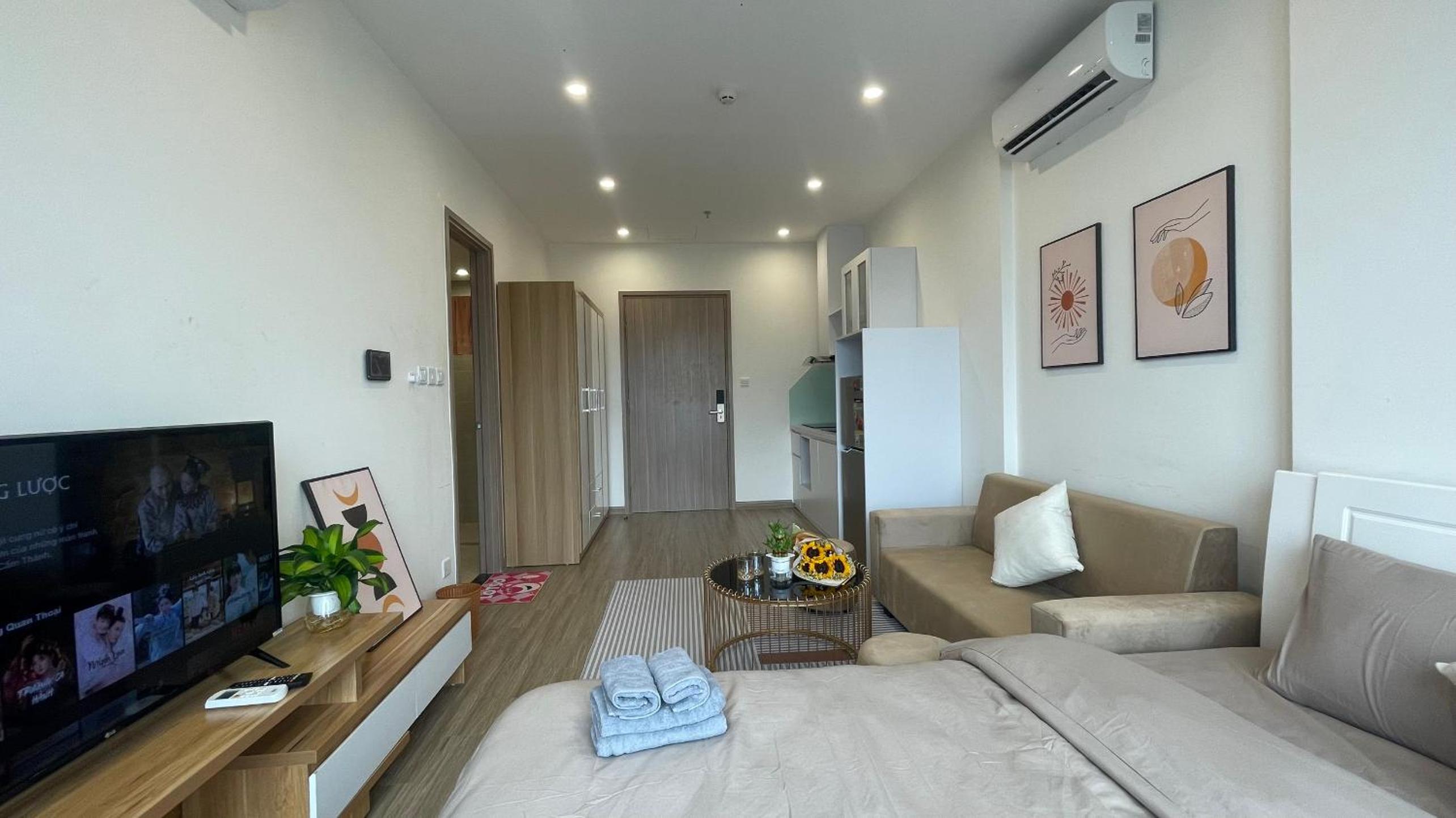 Vinhomes Smart City - Căn hộ studio cao cấp, đầy đủ tiện nghi TTA