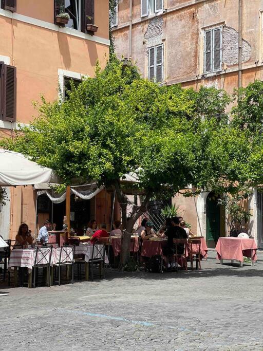 The view in Trastevere