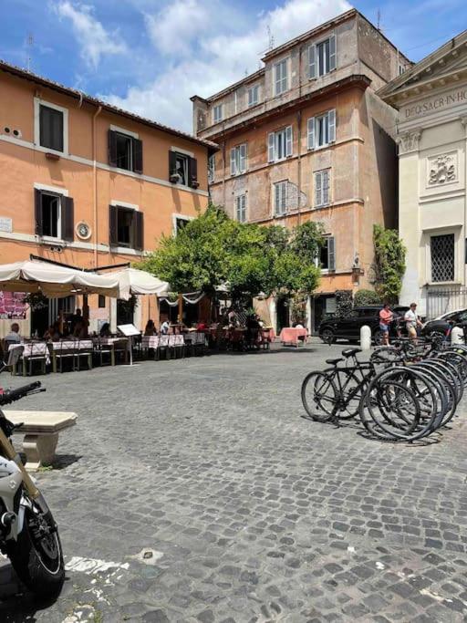 The view in Trastevere