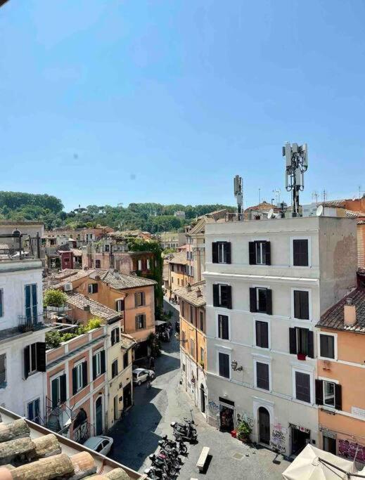 The view in Trastevere