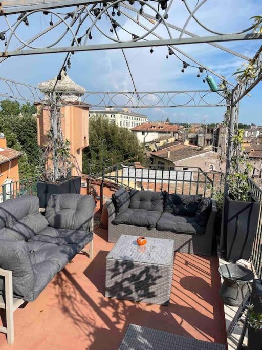 The view in Trastevere