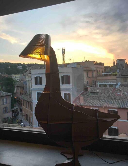 The view in Trastevere
