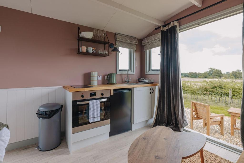 Barley Shepherd Hut - Snettisham Meadows view 3