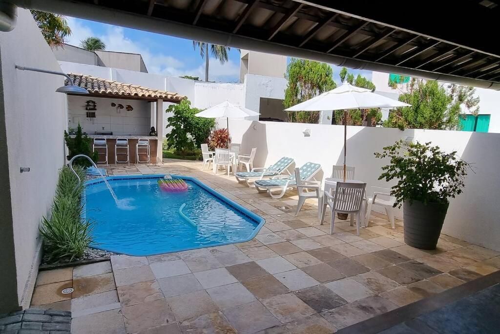 Casa, Praia e Piscina, Barra de São Miguel, AL