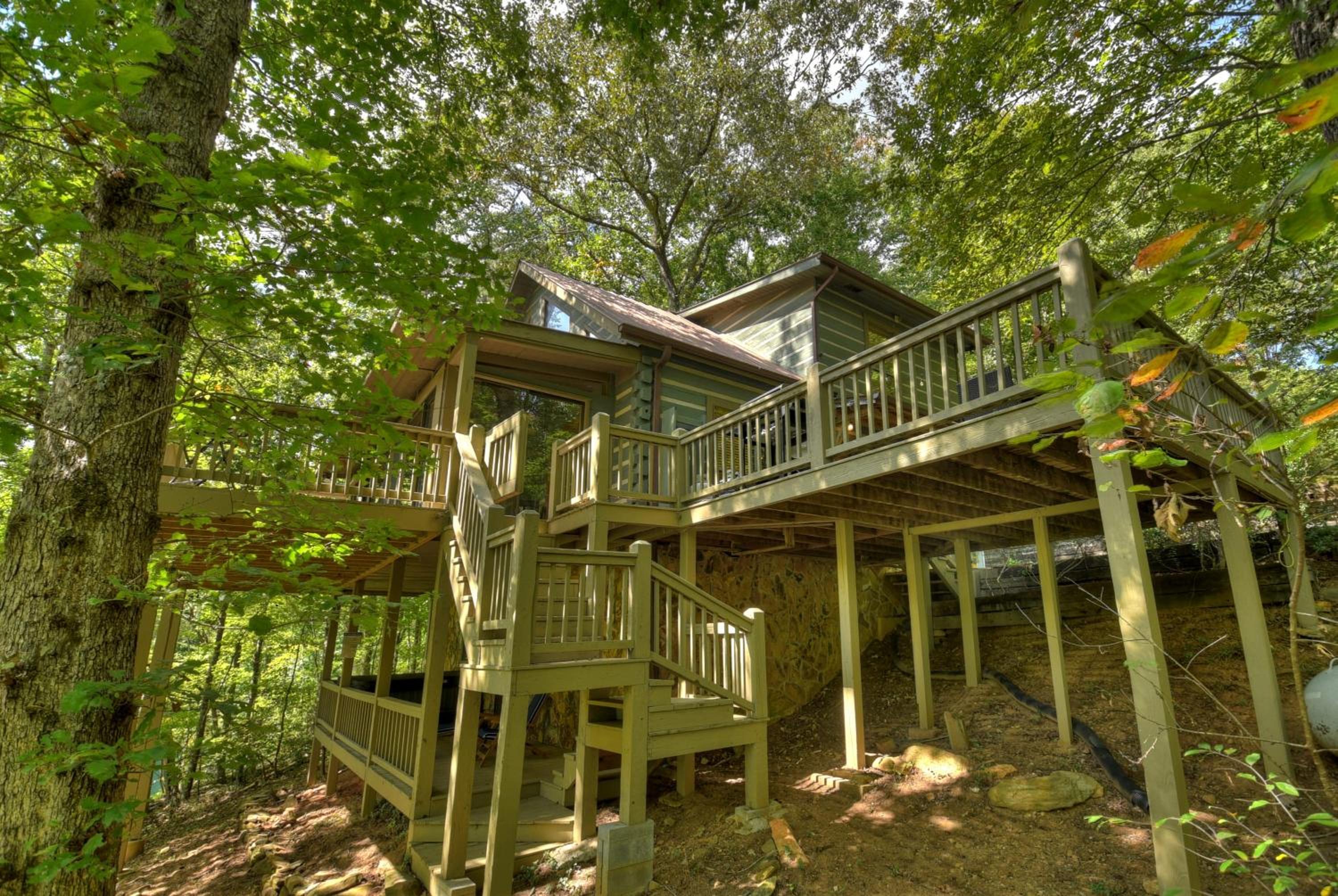 Hotel Waywish Waterfront Cabin In Blue Ridge Mountains