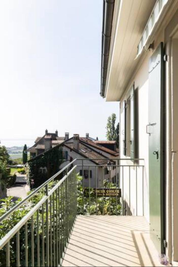 Suite au milieu des vignes avec magnifique vue sur le lac et jardin