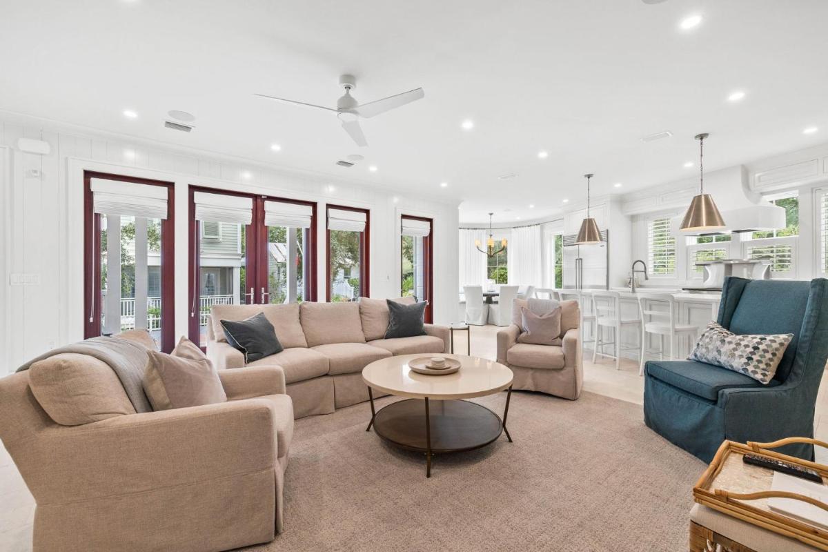 Newly Designed Custom Seaside Home with 6 Bedrooms Next to Adult Pool Fitness Center home view 3