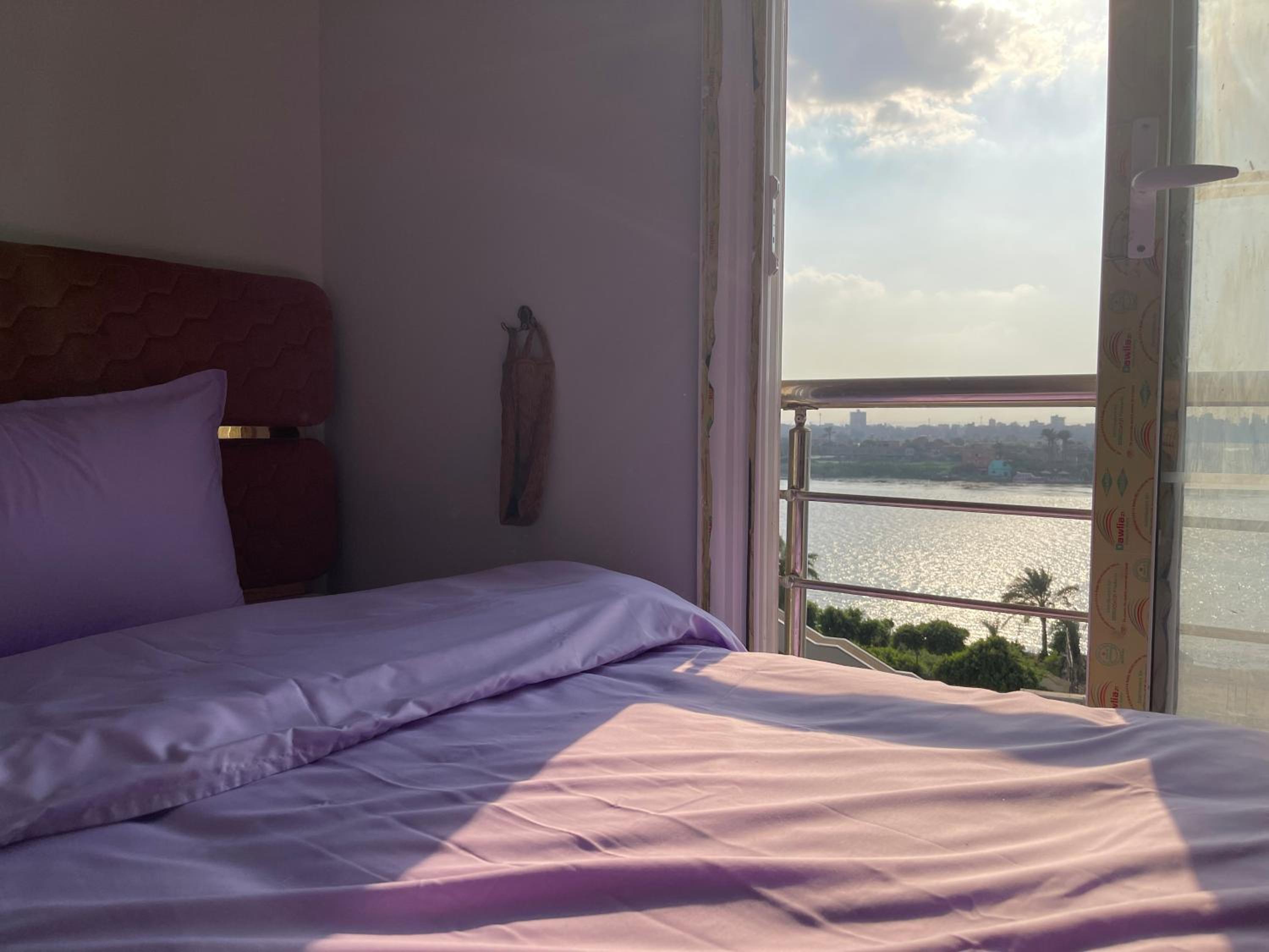 Panoramic nile view in cairo