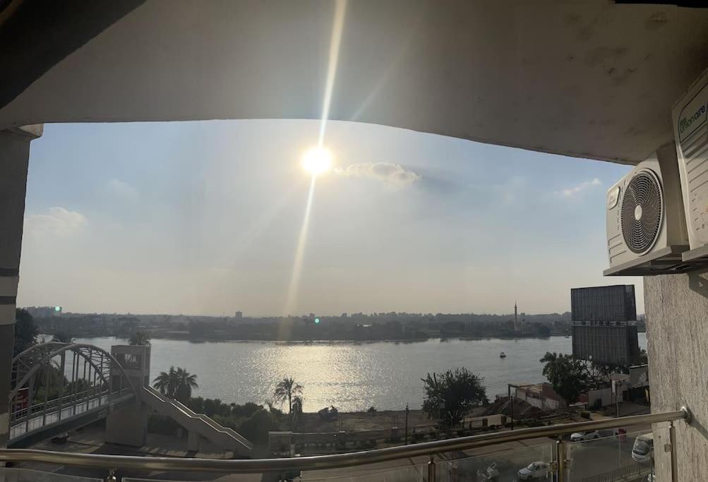 Panoramic nile view in cairo