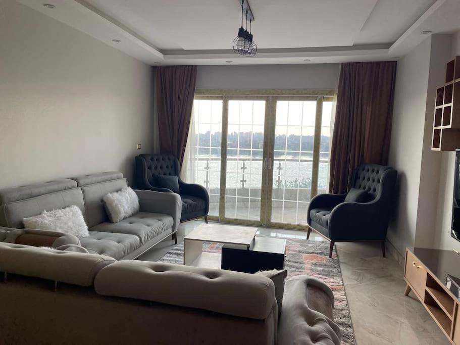 Panoramic nile view in cairo