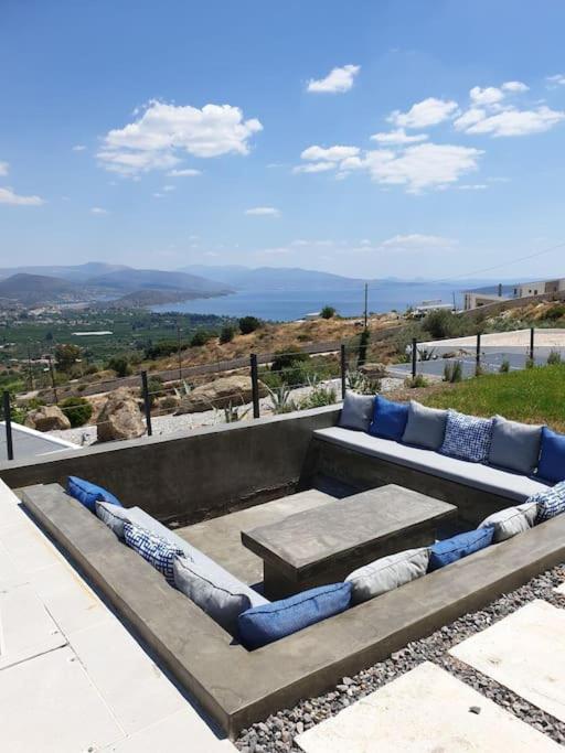 Villa Eleni Nafplio, pool & sea view view 2