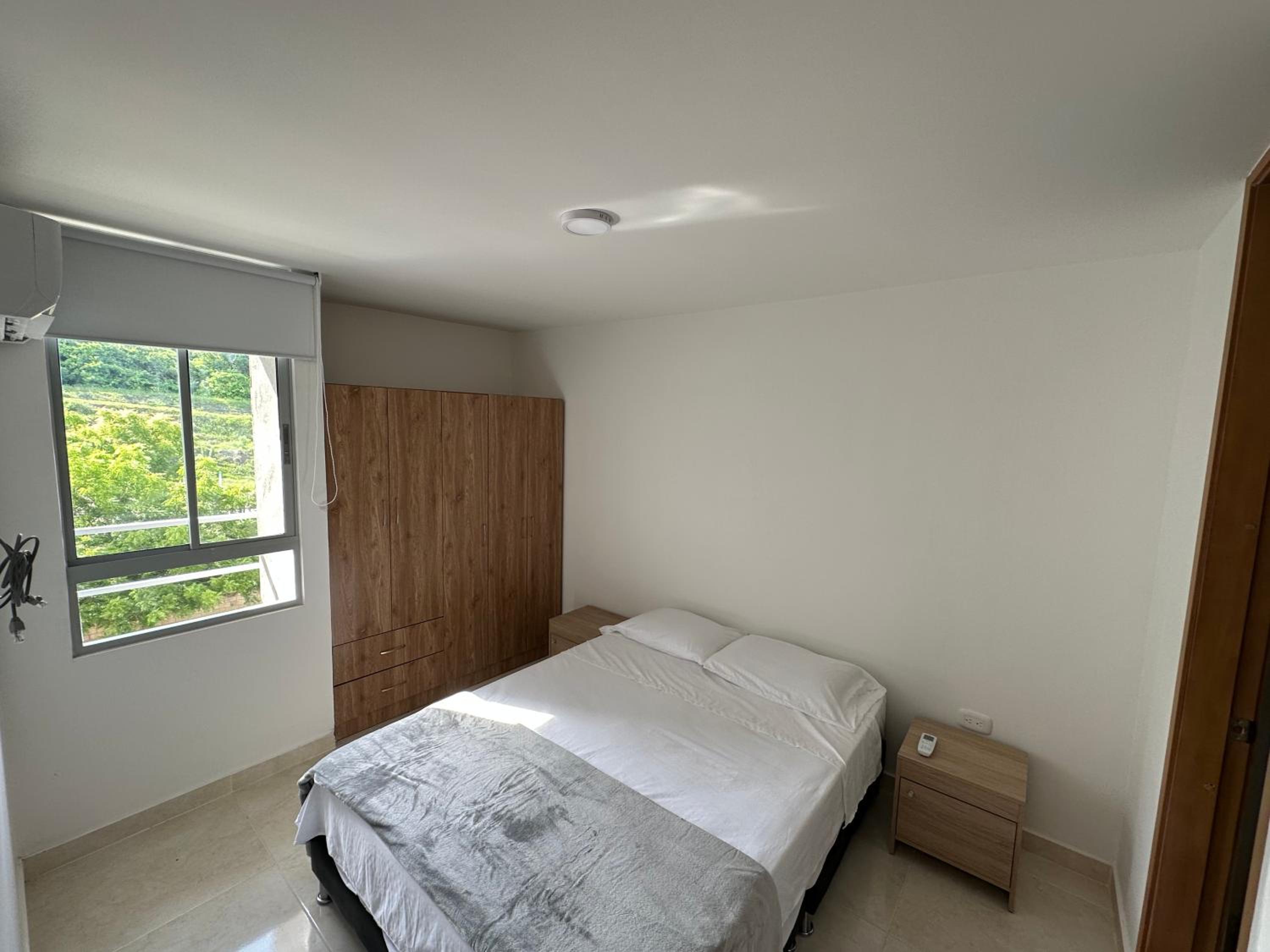 Increíble apartamento de 2 habitaciones con vista verde