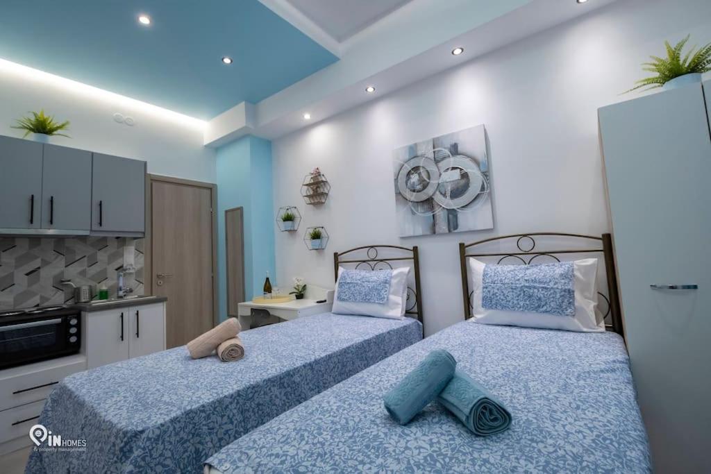 The Aqua - Stylish & Comfy Studio in Egaleo-Athens