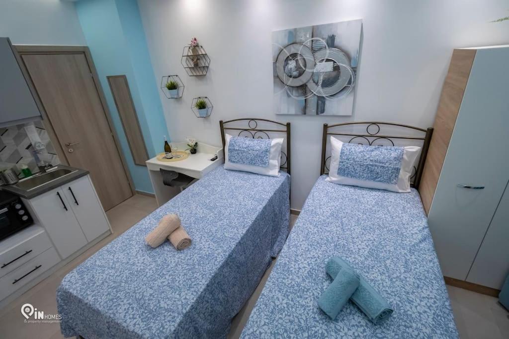 The Aqua - Stylish & Comfy Studio in Egaleo-Athens
