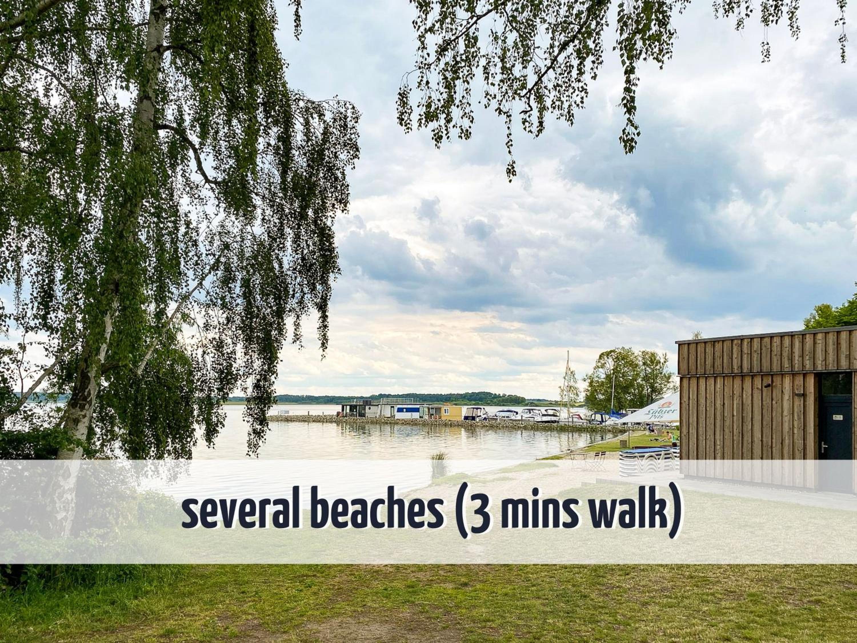 Familienunterkunft Wiesengeflüster E8 - strandnah mit Sauna und Garten