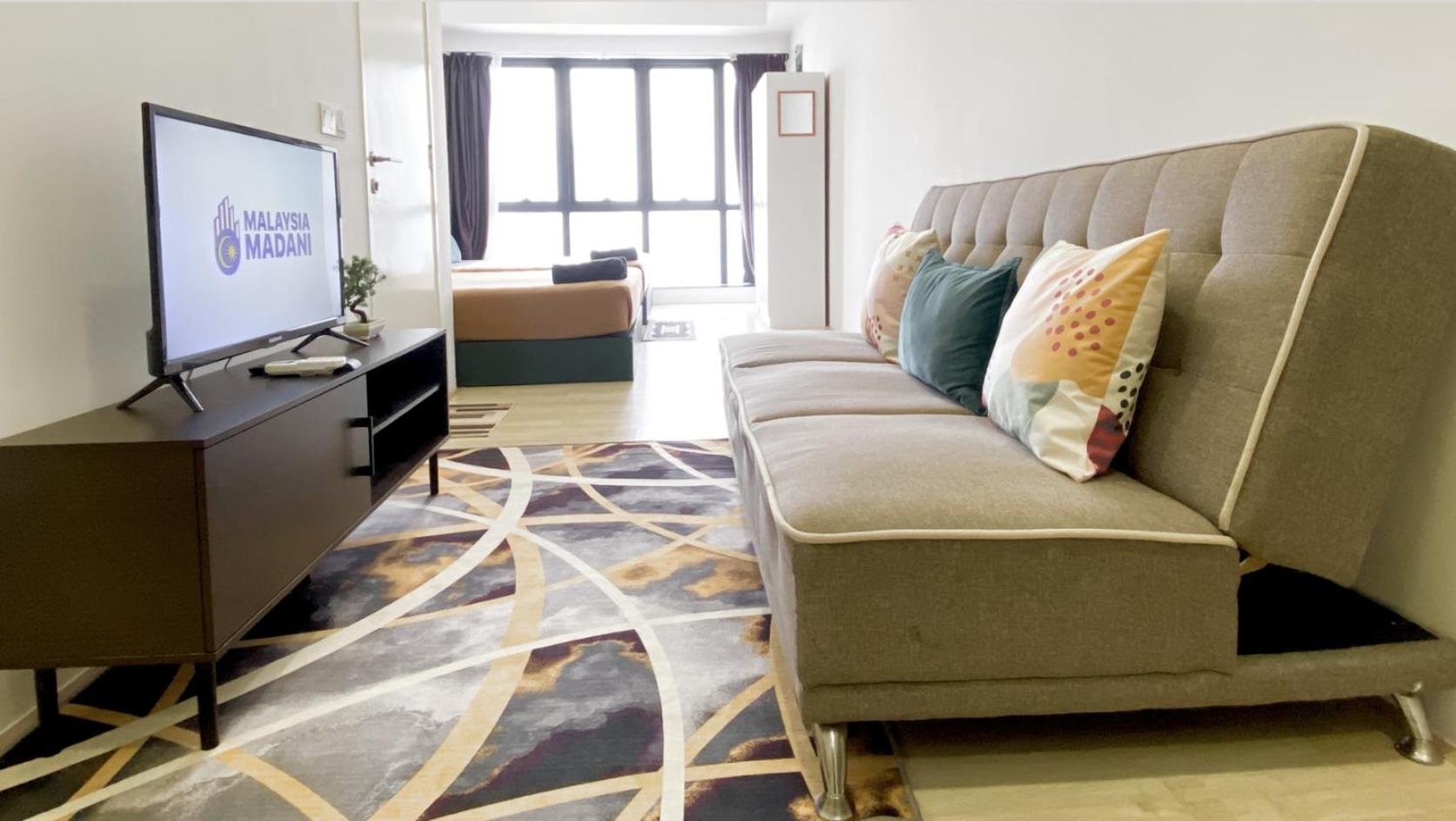 5 pax family Studio at Revo-Aurora-Bukit Jalil