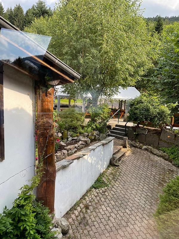 outdoor BBQ area