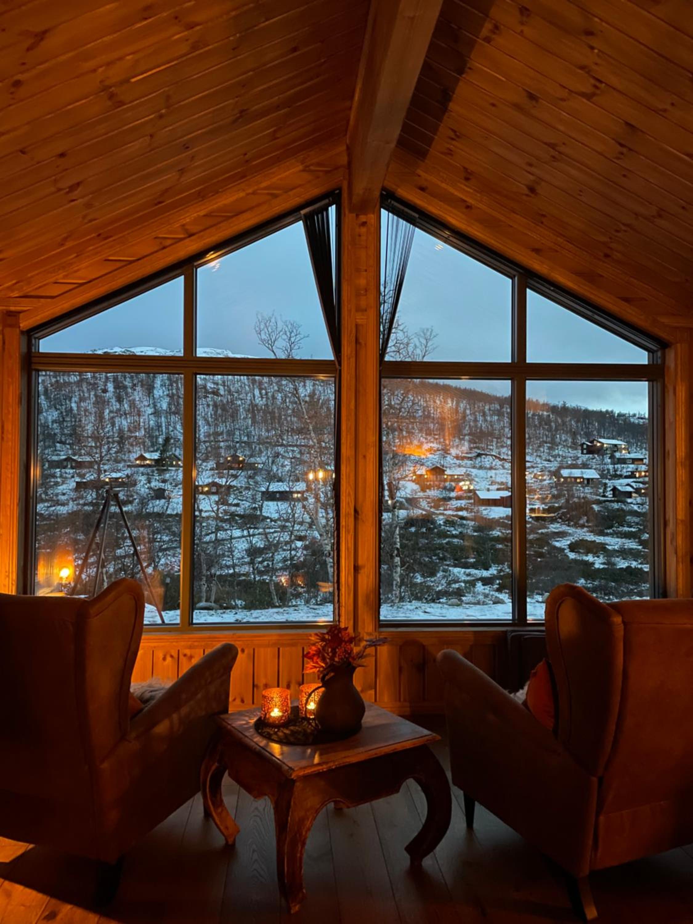 Hjemmekoselig hytte på Rauland