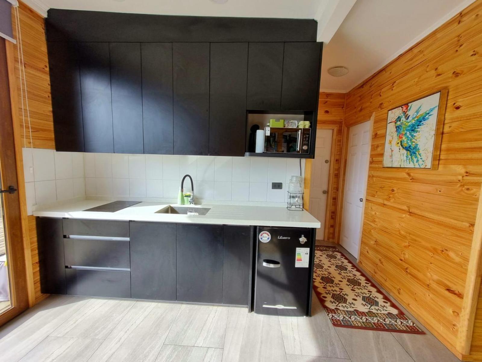 Mini casa en lo alto de la montaña