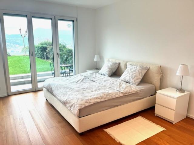 Modernes Apartment an Traumlage in Lugano mit Seesicht