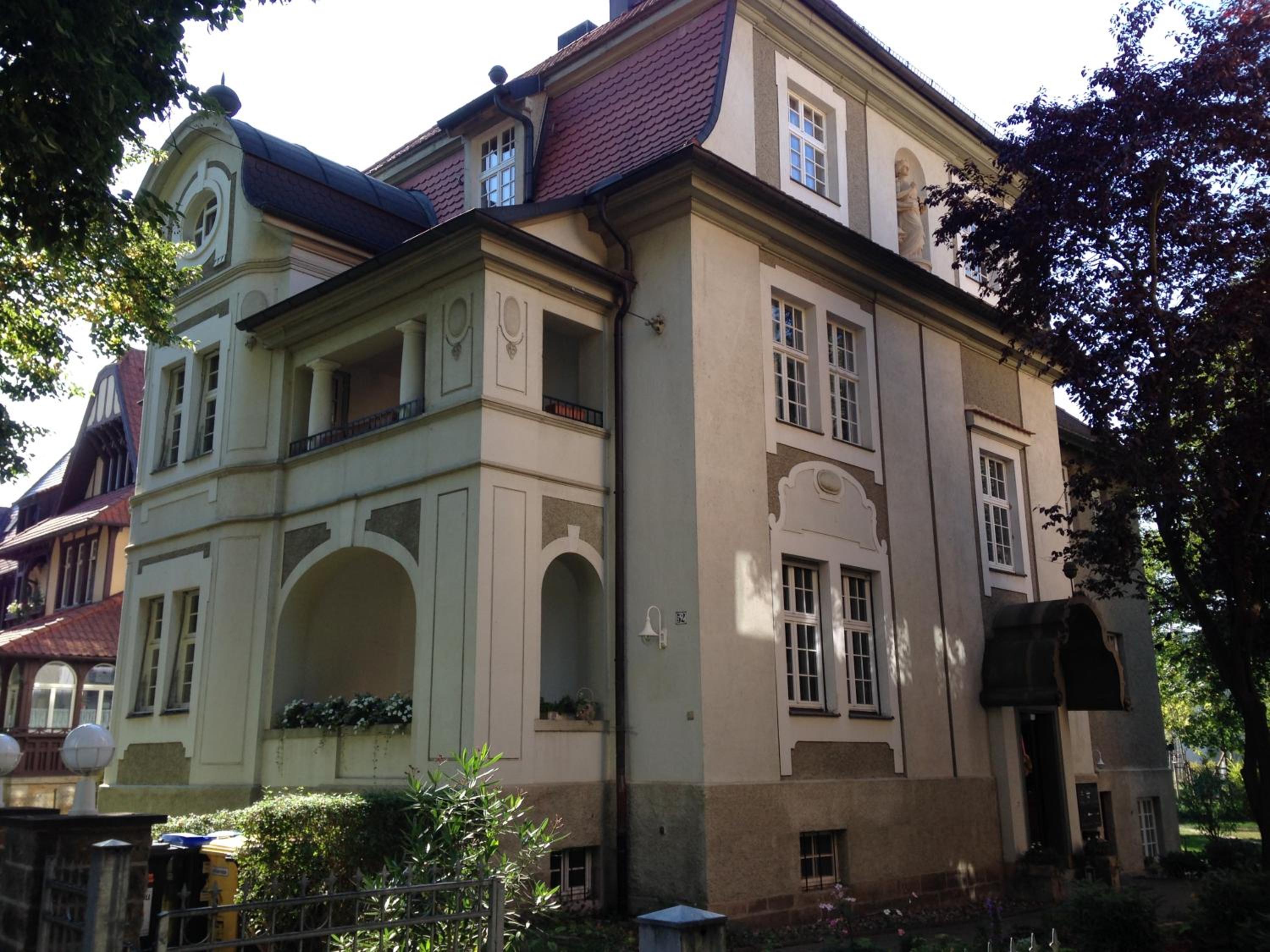 Fußläufig zum Domplatz wohnen in der Villa Hortensia Erfurt