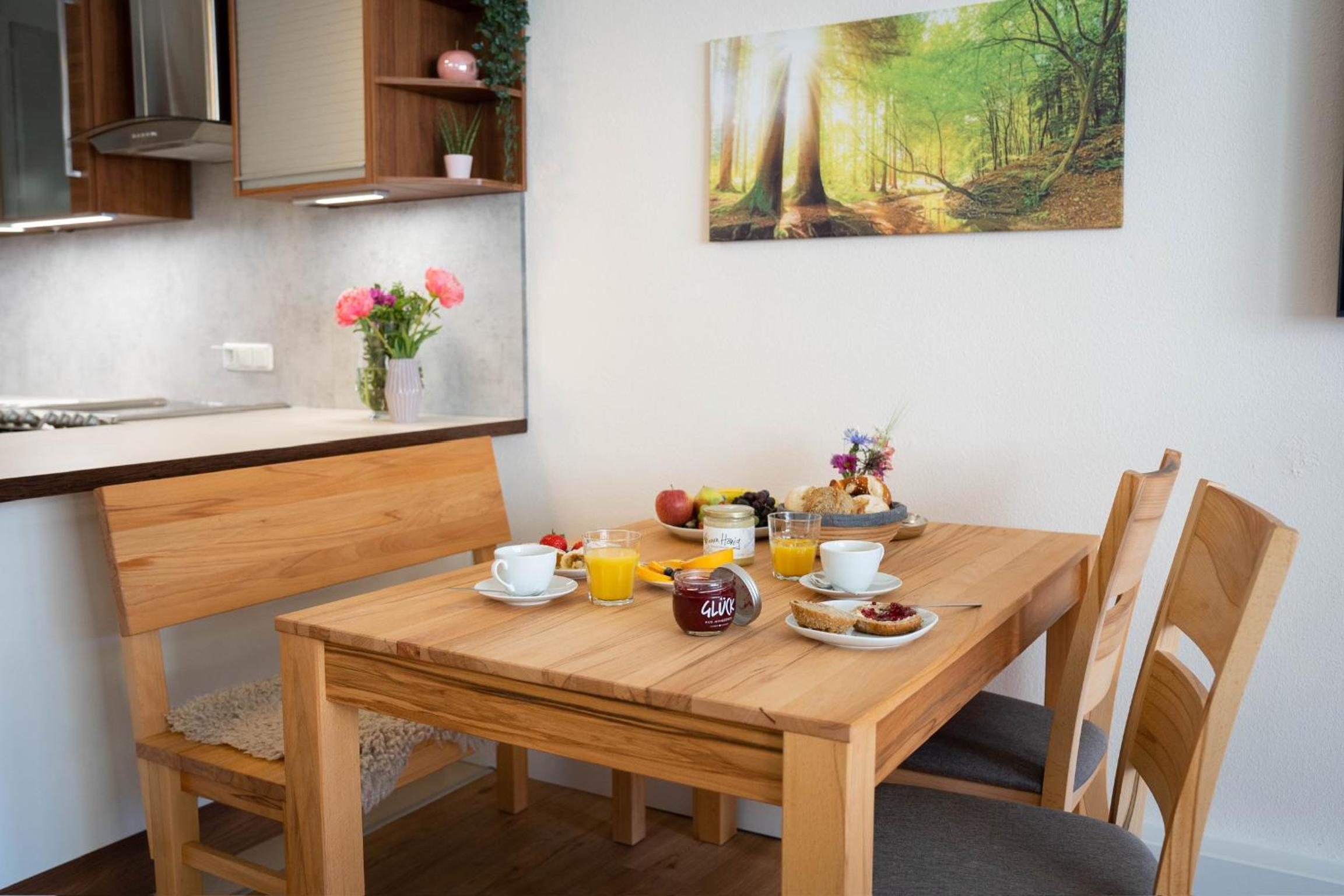 Fewo Turmfalke 2-Zimmer-Appartement mit Sauna und Schwimmbad