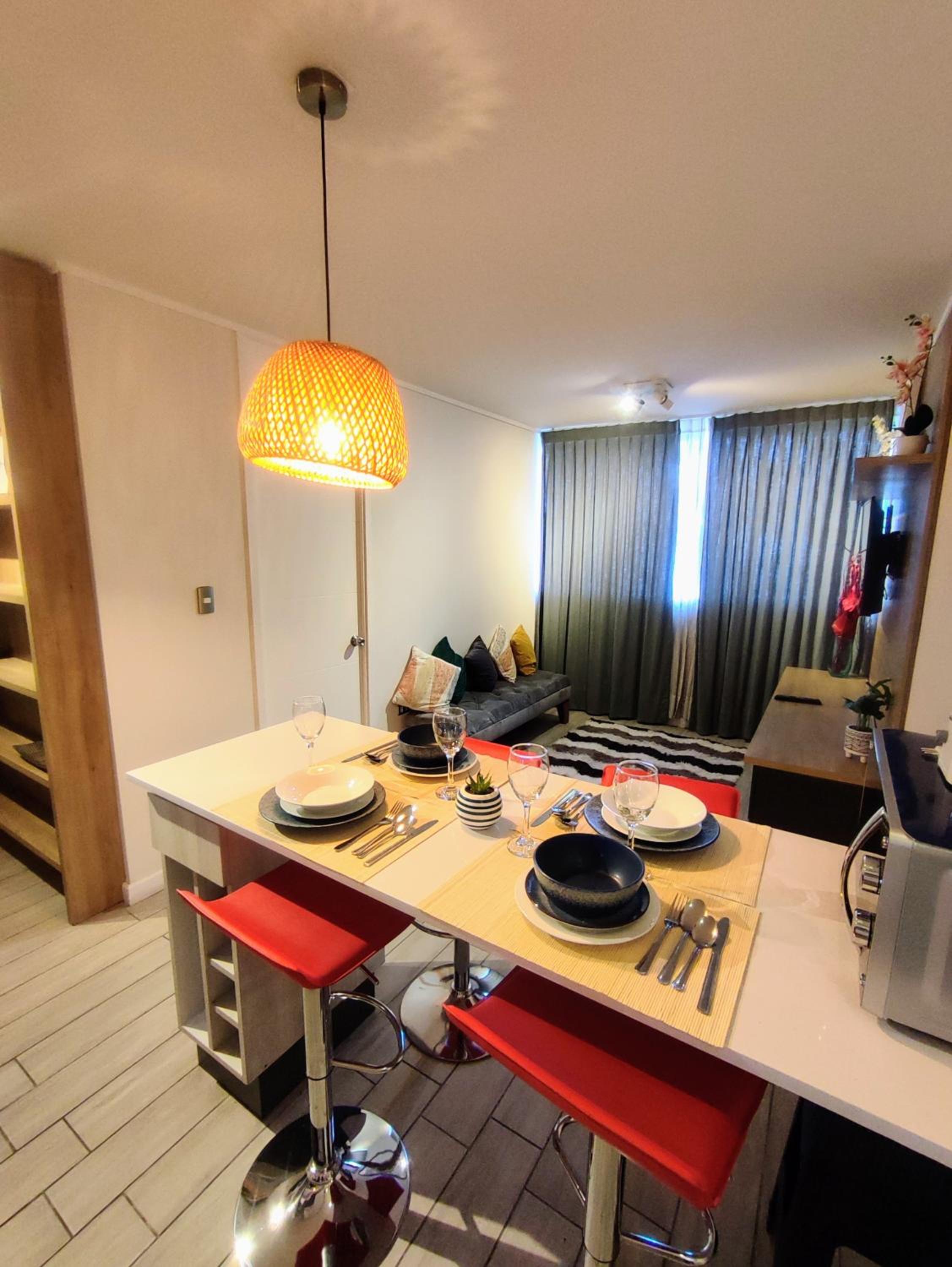 Lindo acogedor y moderno departamento Amueblado