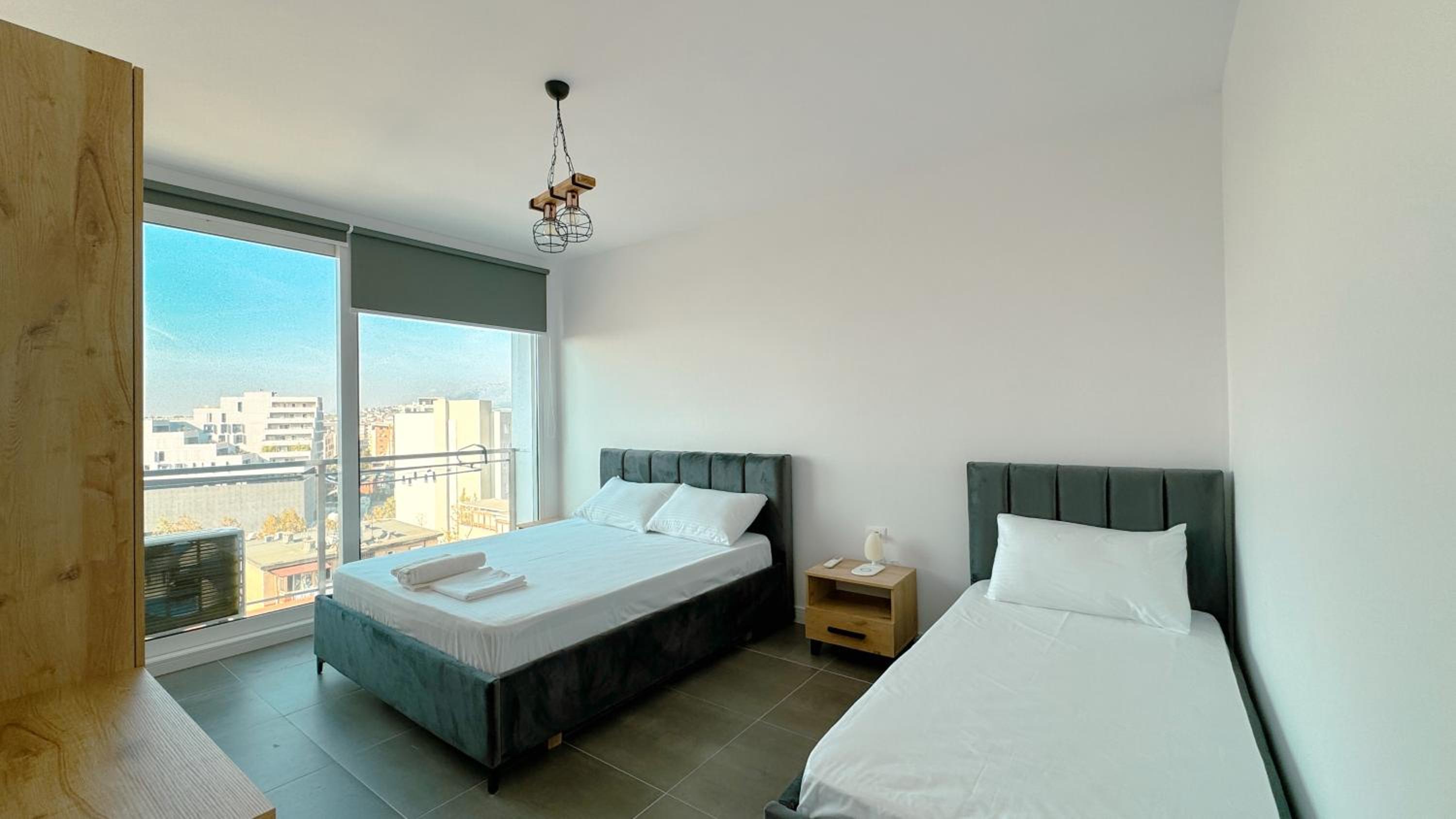 Urban Serenity Skyline View Apartment 2
