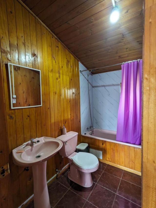 Cabaña Coigües alberto vanz con vista al mar