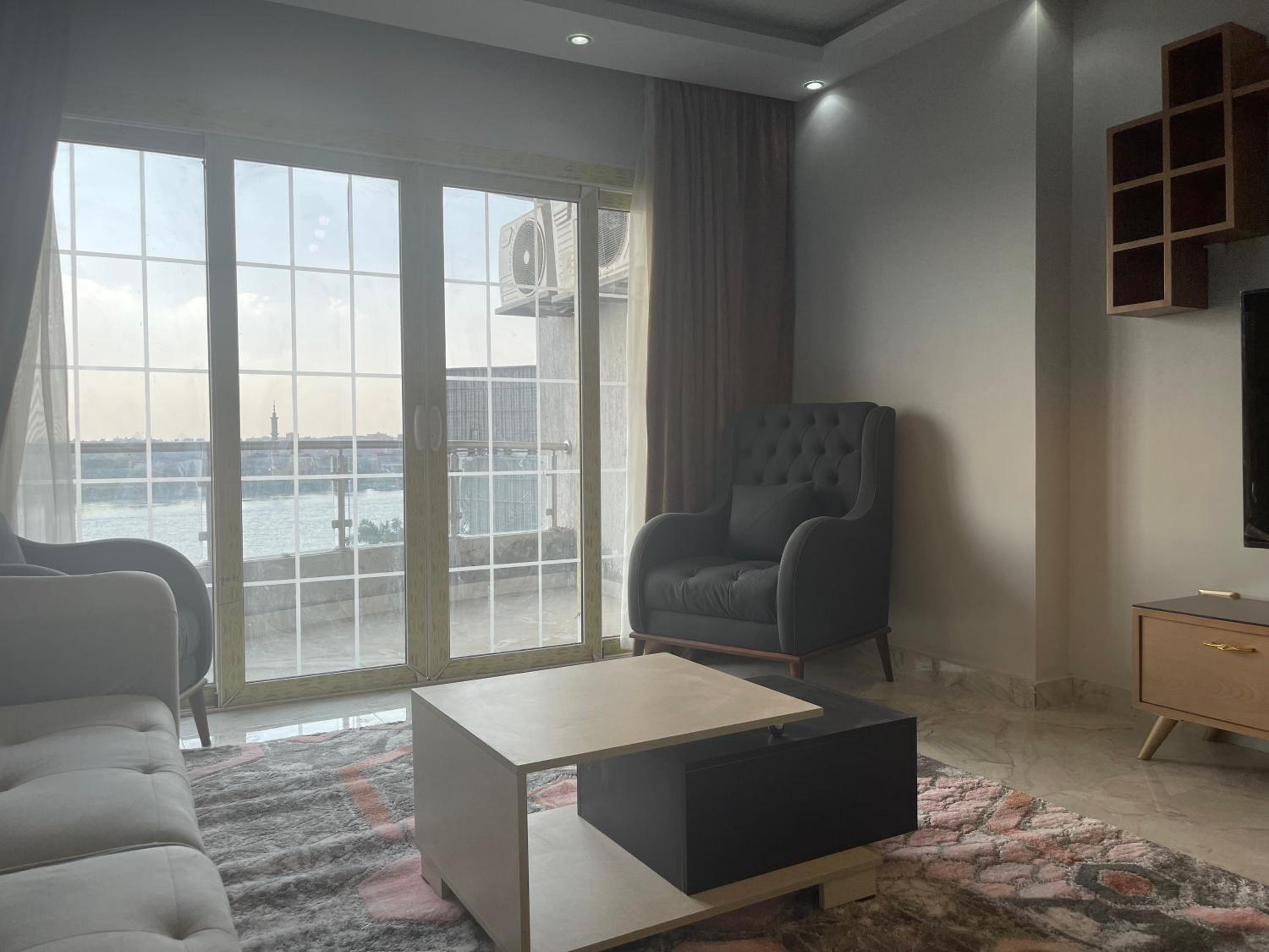 Nile view apartment in cairo