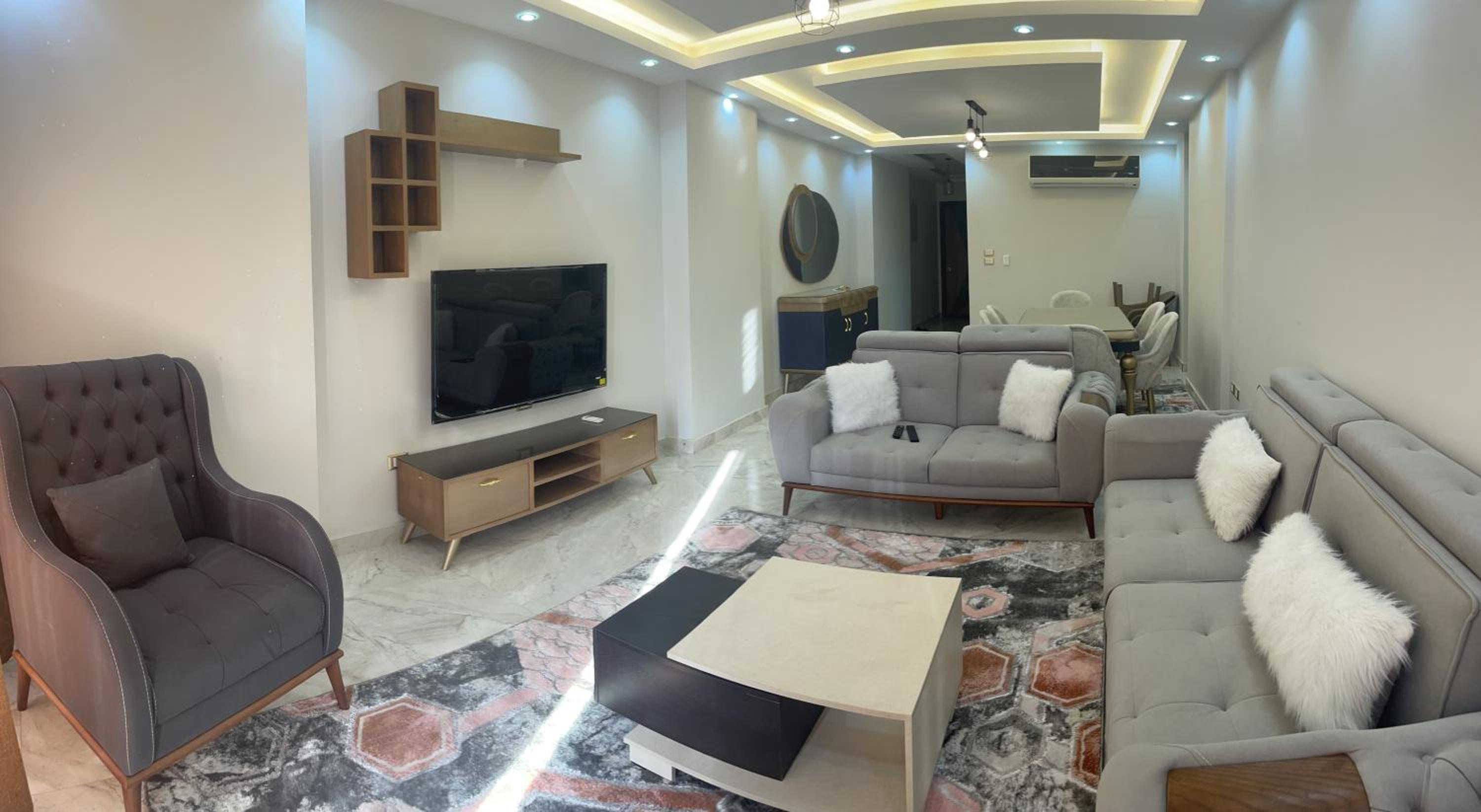 Nile view apartment in cairo