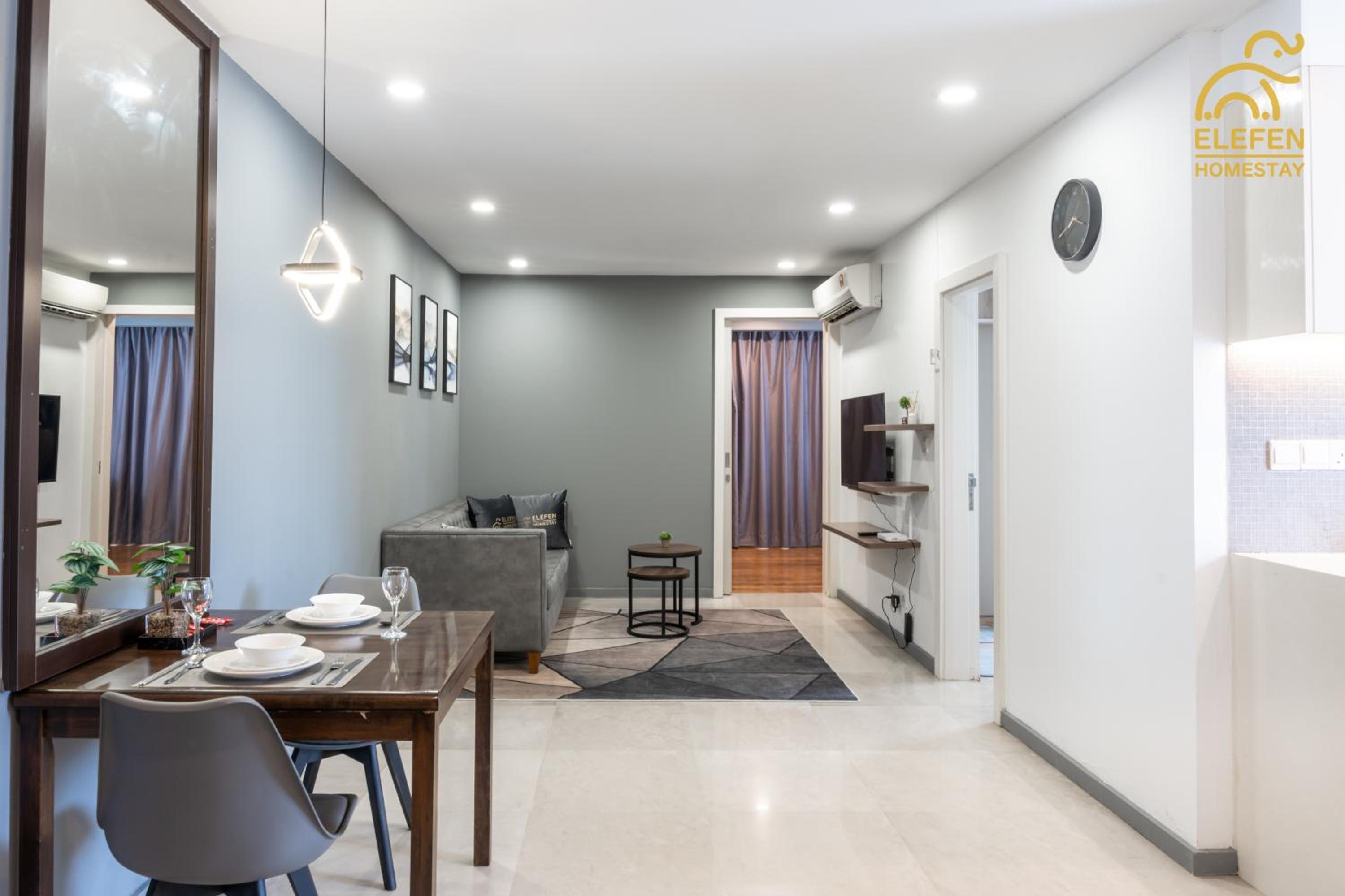 Cosy Unit 5 min walk KL Pavilion KLCC by Elefen Homestay