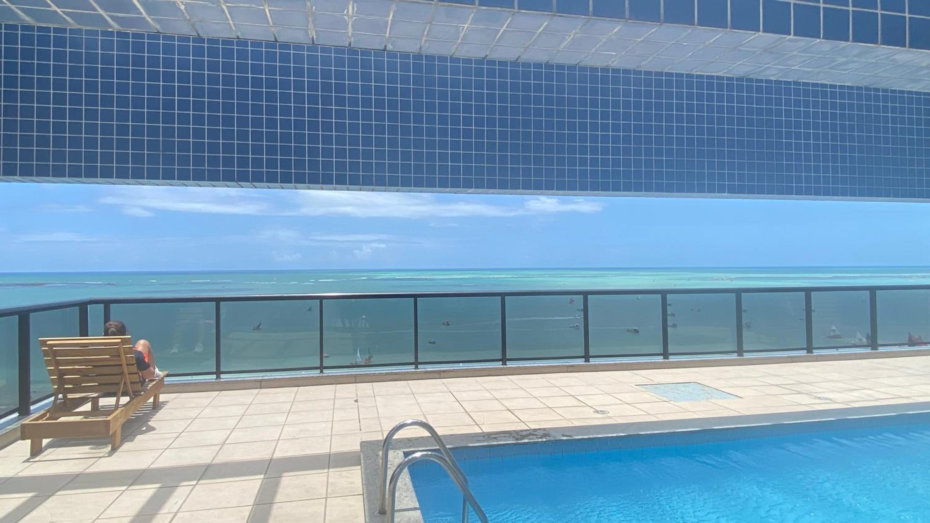Super Duplex Beira Mar na melhor praia de Maceió-NEO 709