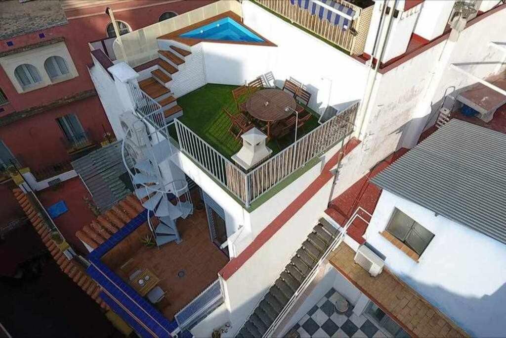 Casa con piscina junto catedral de sevilla