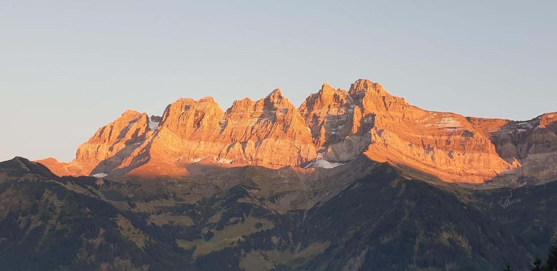 Chalet le Grenier des Crosets, Vue exceptionnelle sur les Dents du Midi