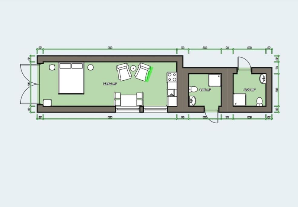 Agundaborg boathouse close by lake view 4